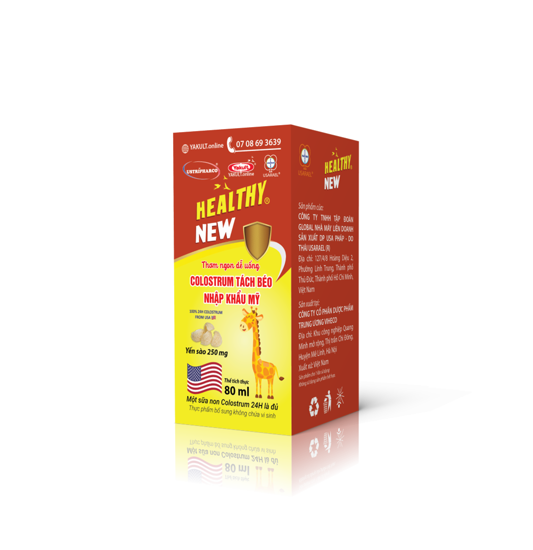 99. Thực phẩm bổ sung không chứa vi sinh nhãn hiệu Heathy New® 