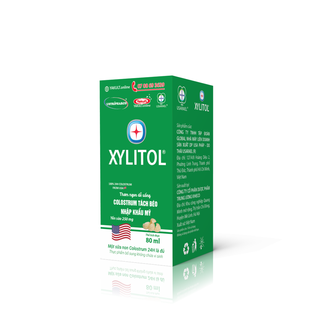 126. Thực phẩm bổ sung không chứa vi sinh nhãn hiệu XYLITOL® 