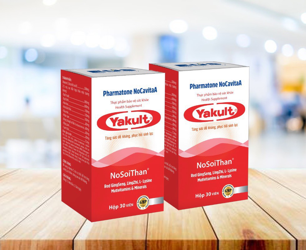 68. Thực phẩm bảo vệ sức khỏe Pharmatone- NonCavitaA® (lọ) nhãn hiệu YAKULT®