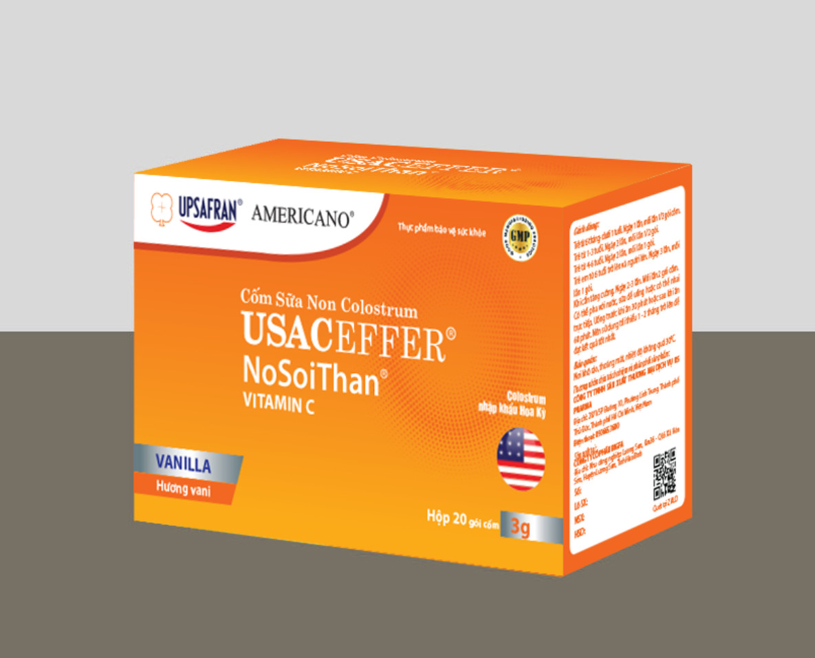 103. Cốm sữa non colostrum hiệu USACEFFER® USA PHÁP USAFRAN®