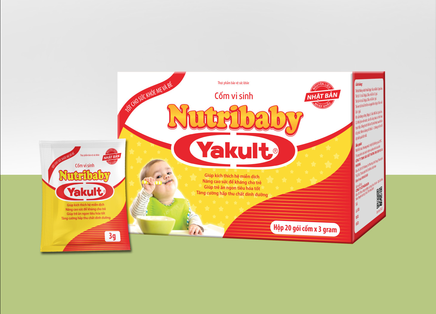 104. Cốm sữa non hiệu Yakult®