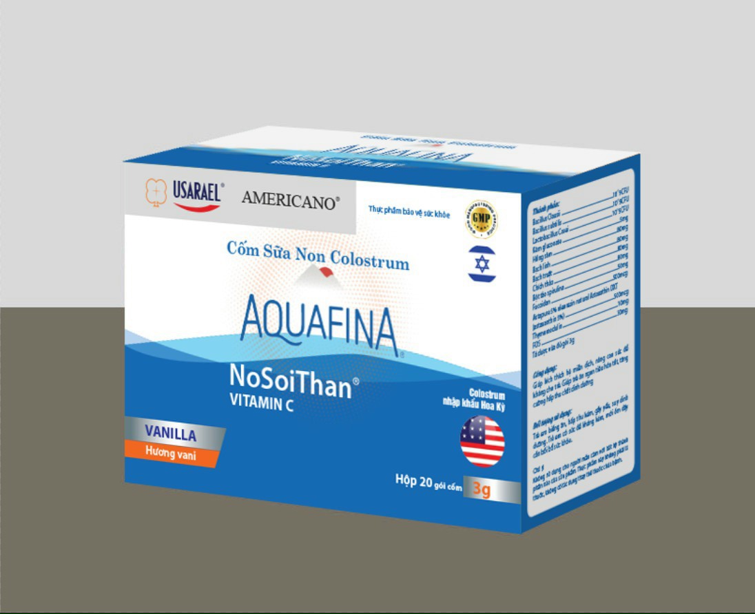 102. Cốm sữa non colostrum hiệu Aquafina®