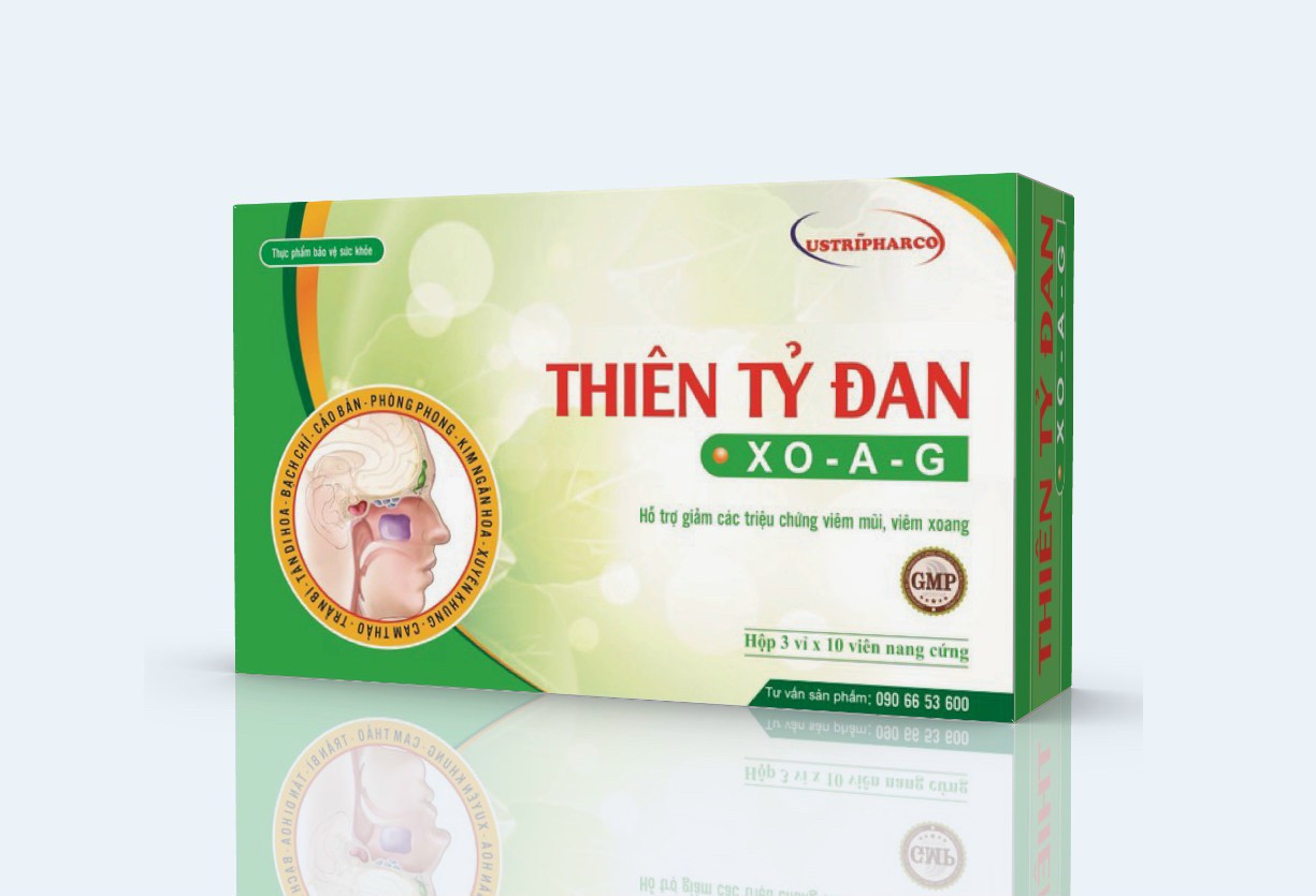 47. Thực phẩm bảo vệ sức khoẻ THIÊN TỶ ĐAN XO-A-G (Vỉ) thương hiệu USTRĨPHARCO®