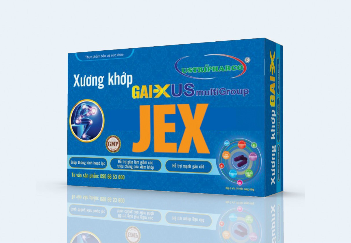 26. Thực phẩm bảo vệ sức khỏe Xương Khớp Gai-x (vỉ) thương hiệu JEX