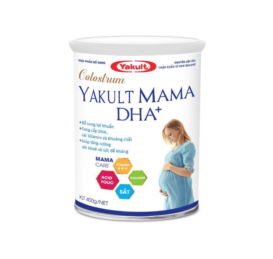 1. Sữa non Colostrum Mỹ hiệu YAKULT® MAMA DHA+