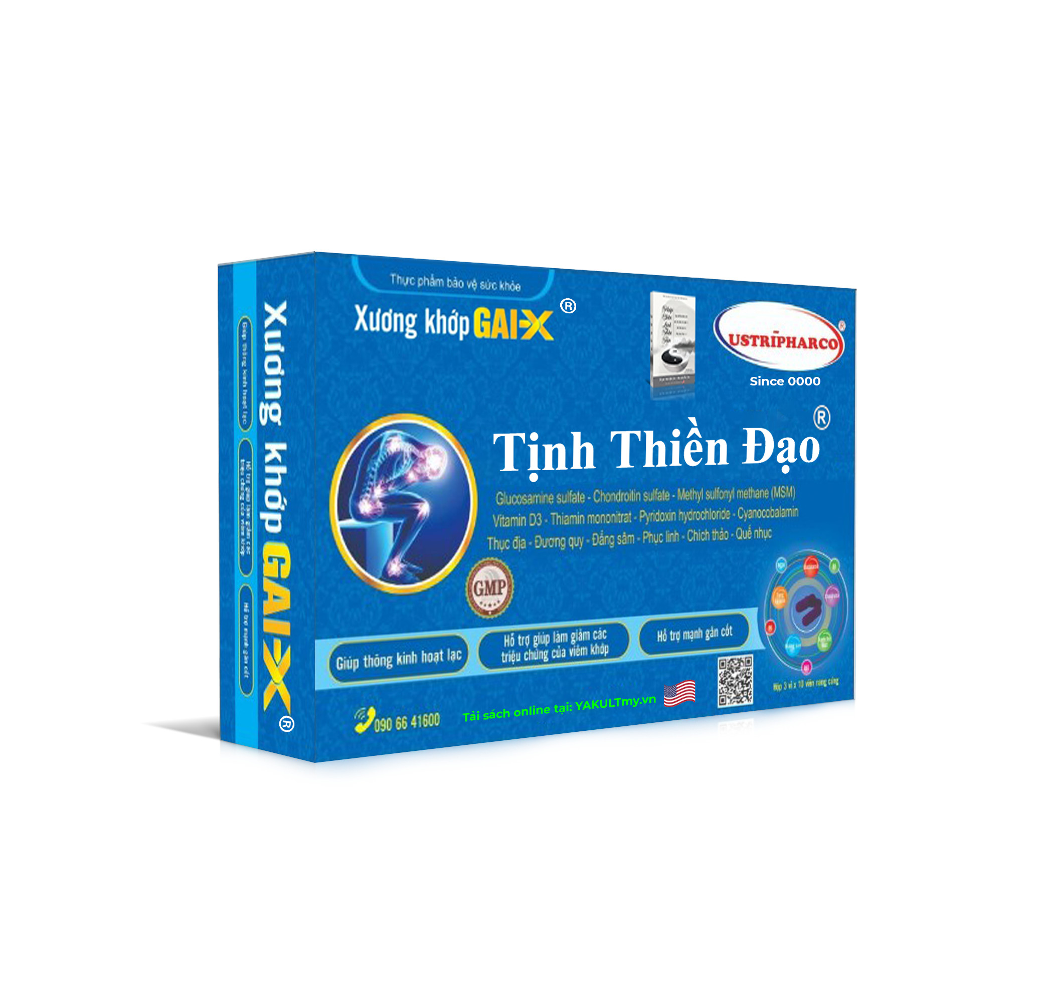 5. Thực phẩm bảo vệ sức khoẻ XƯƠNG KHỚP GAI-X® (Vỉ) TỊNH THIỀN ĐẠO® 