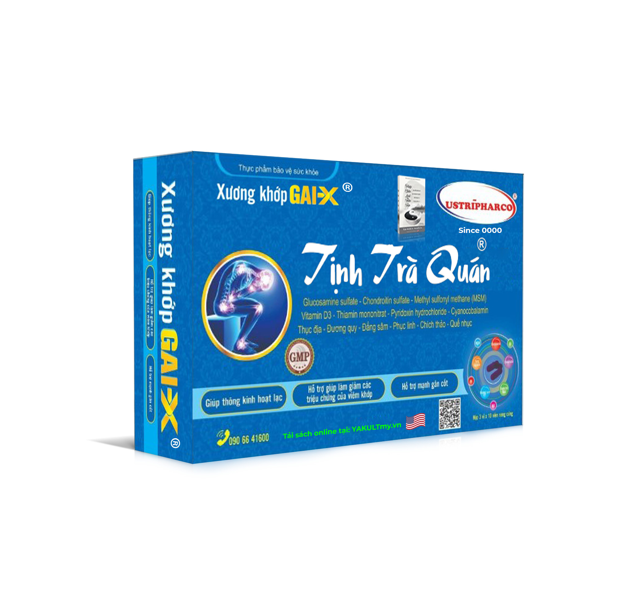 4. Thực phẩm bảo vệ sức khoẻ XƯƠNG KHỚP GAI-X® (Vỉ) TỊNH TRÀ QUÁN® 