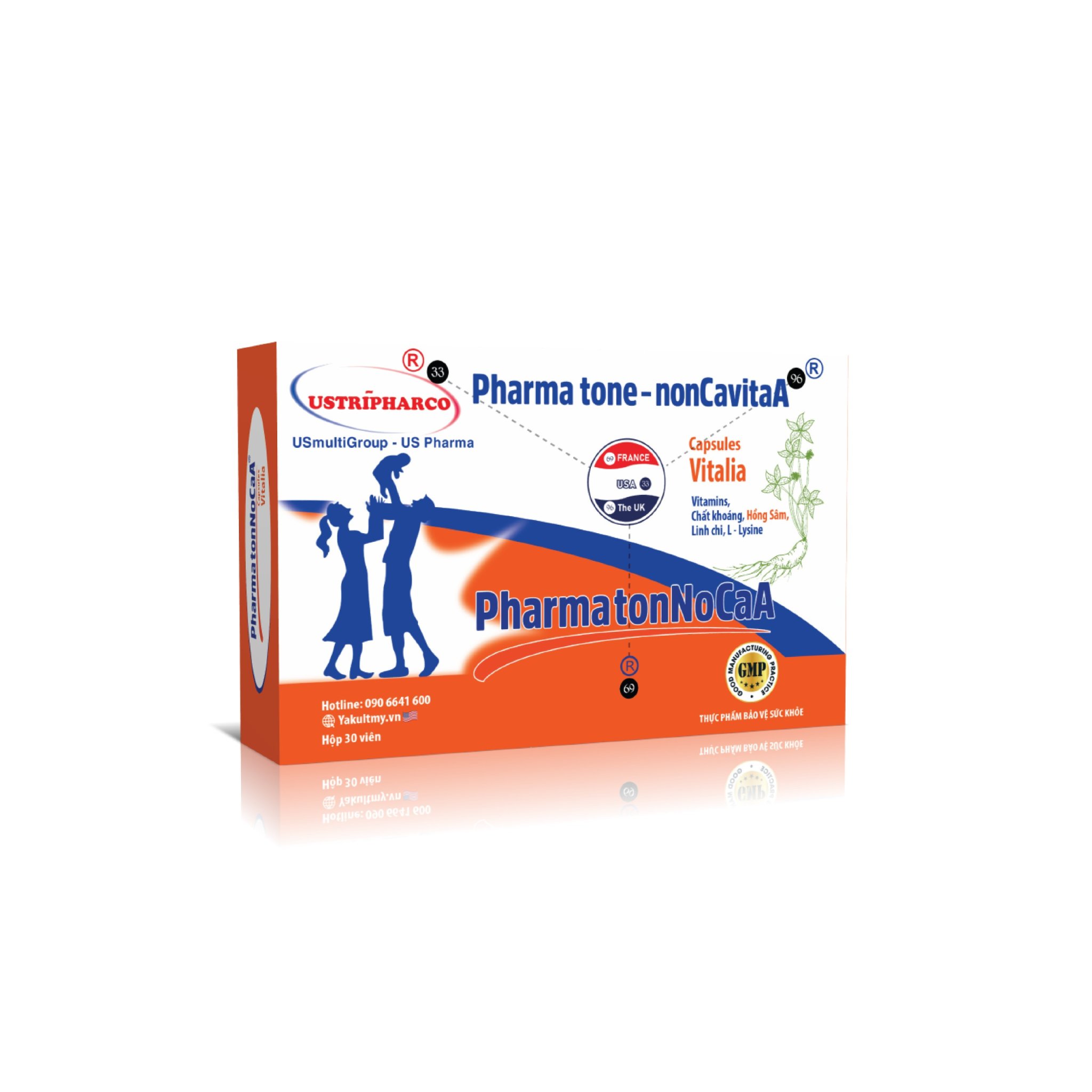 10. Thực phẩm bảo vệ sức khỏe Pharmatone- NonCavitaA® thương hiệu USTRĨPHARCO®