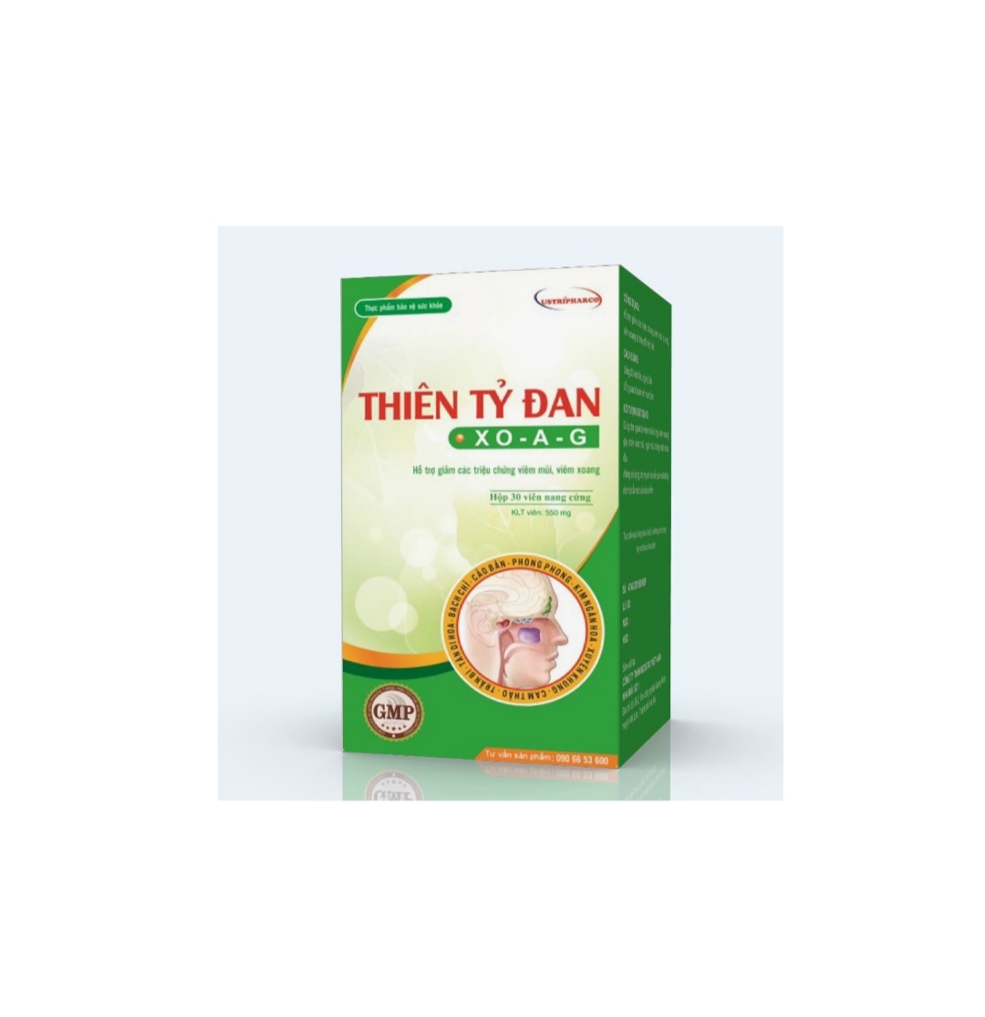 46. Thực phẩm bảo vệ sức khoẻ THIÊN TỶ ĐAN XO-A-G (lọ) thương hiệu USTRĨPHARCO®