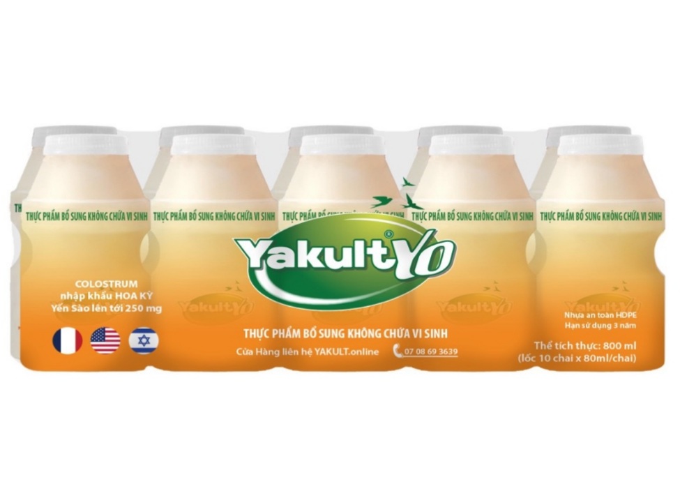 166. Thực phẩm bổ sung hiệu YAKULT® YO