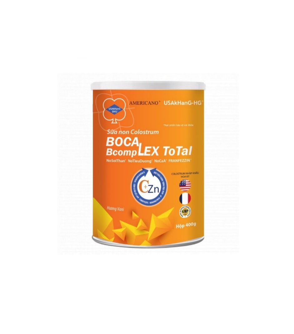 5. Sữa non Colostrum hiệu BOCA BcompLEX USA PHÁP USAFRAN®