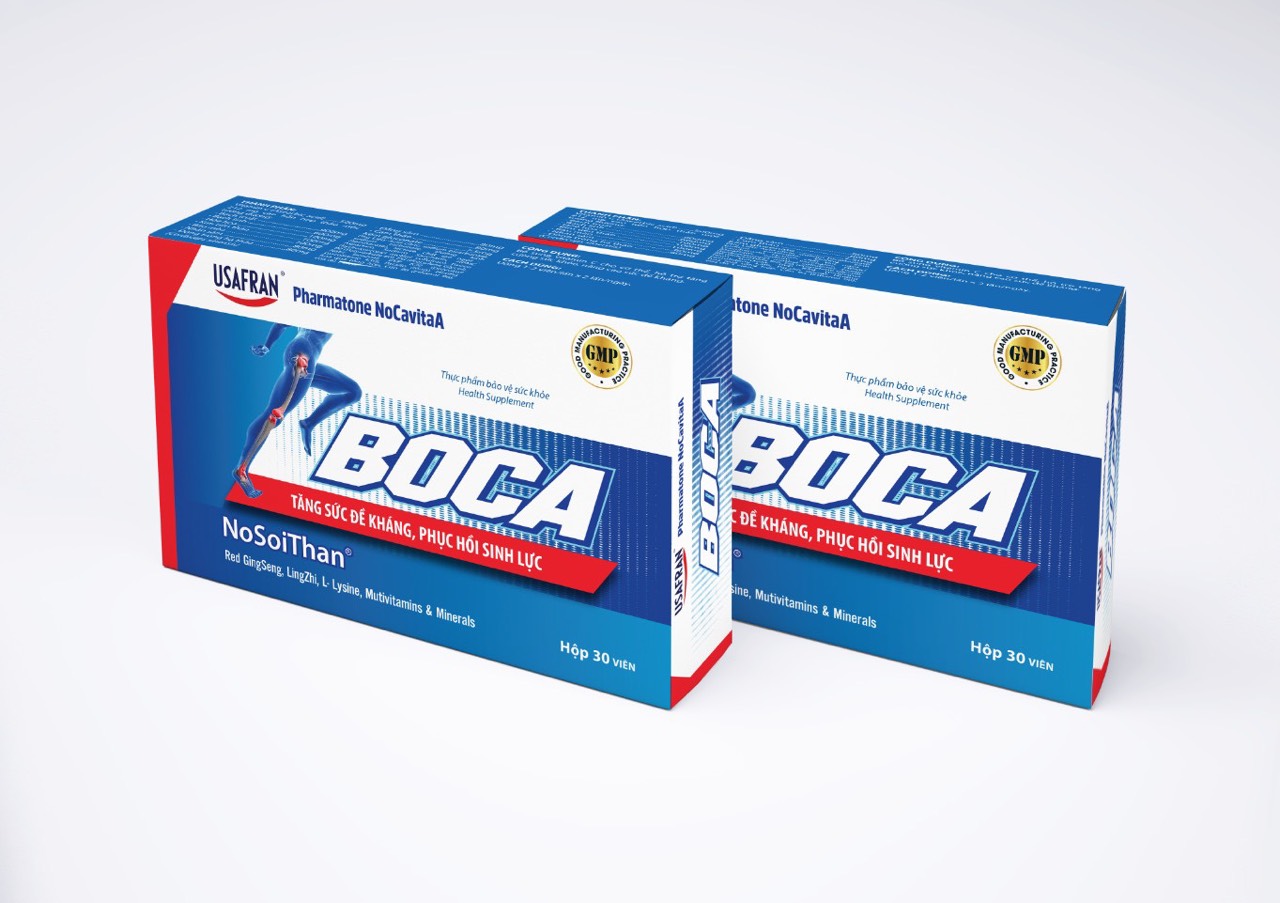 76. Thực phẩm bảo vệ sức khoẻ Pharmatone- NonCavitaA® (vỉ) hiệu Boca Usafran®