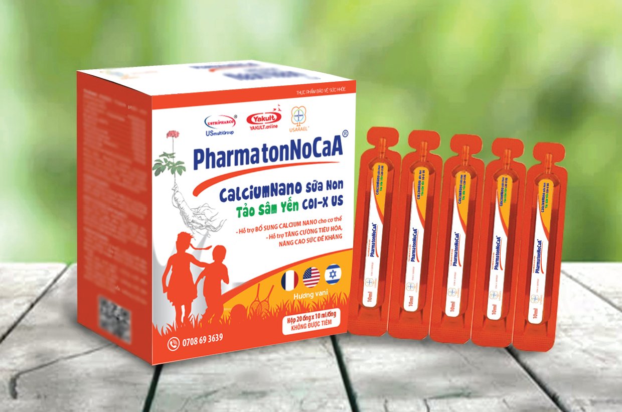 81. Thực phẩm bảo vệ sức khỏe Calcium Nano Tảo Sâm Yến COI-XUS hiệu Pharma TonNoCaA®