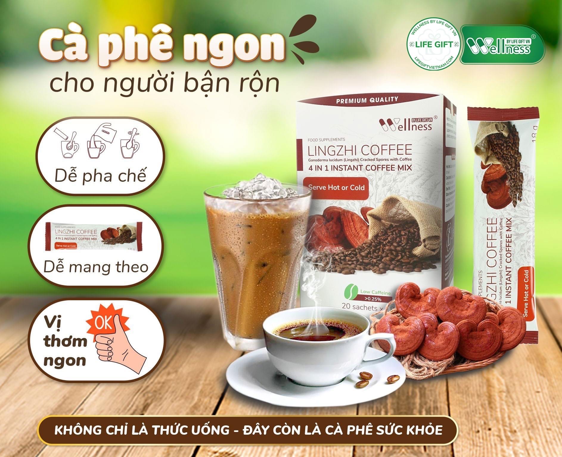 Thực phẩm bổ sung LINGZHI COFFEE