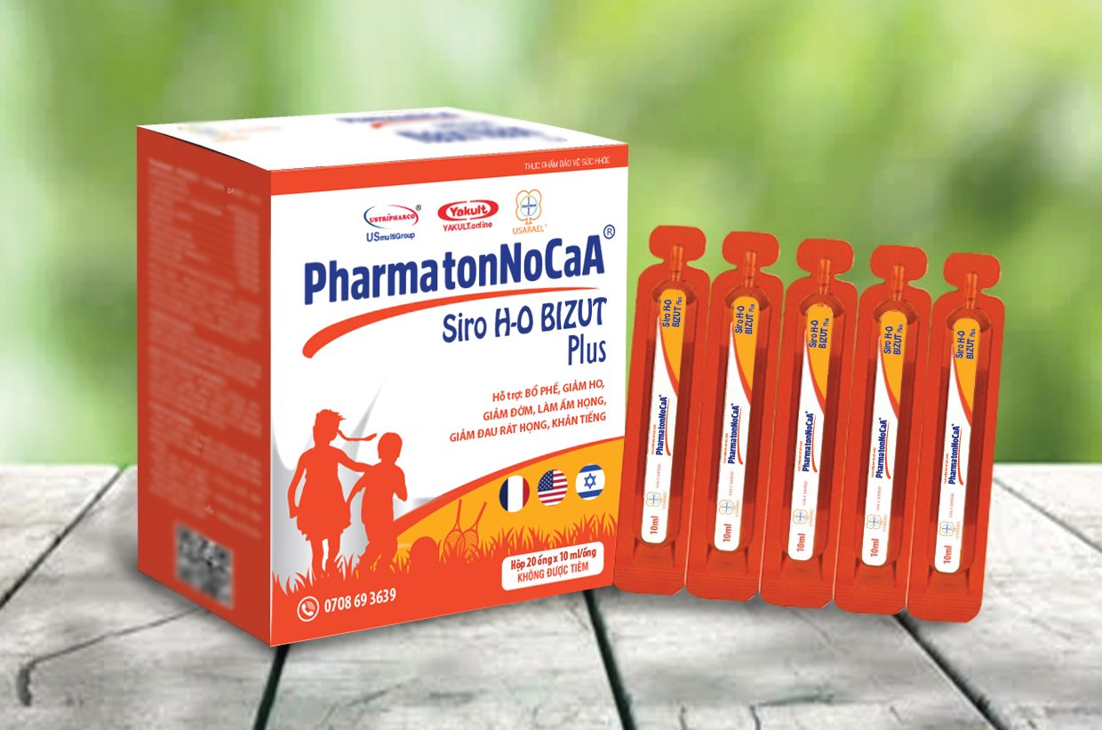 82. Thực phẩm bảo vệ sức khỏe Siro H-O Bizut Plus hiệu Pharma TonNoCaA®